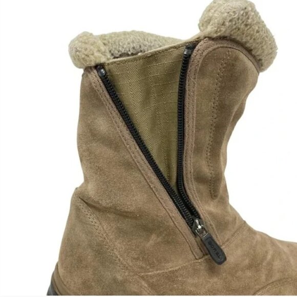 Sorel Waterfall Brown Suede Thinsulate Insulated Boots - Size 8 - Picture 9 of 13